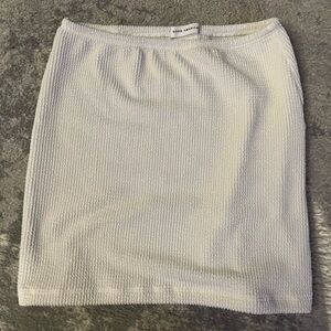 Good American White Swimsuit coverup skirt size 1/2